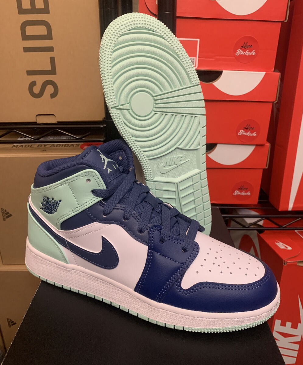 Air Jordan 1 Mid Blue Mint