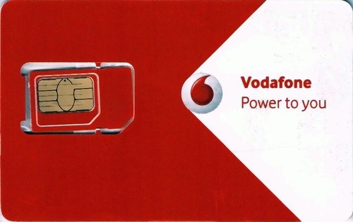 Vodafone Ireland 5G 3 in 1 Sim Card for Free EU Rooming IRISH Sim Best Rates - 第 1/1 張圖片