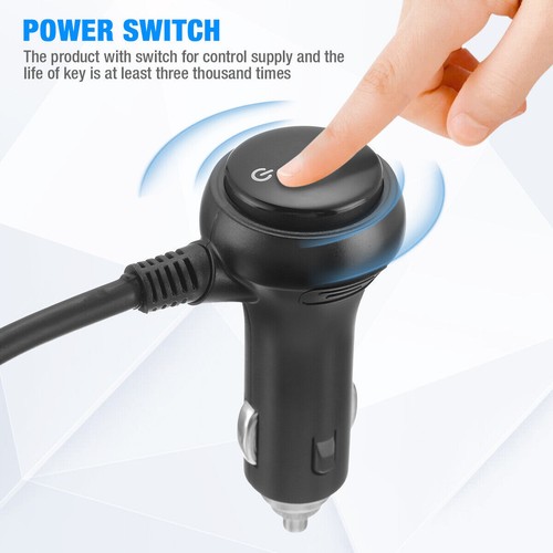 3 Way 12V Multi Socket Car Cigarette Lighter Splitter USB 120W Charger Adapter - Bild 4 von 10