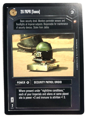 Star Wars CCG 2X-7KPR (Tooex) Special Edition DARK SIDE Decipher SWCCG NM