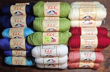 TLC ULTRA SOFT Yarn  13-COLORS TO PICK FROM  4  5 oz. Skeins  SOLD PER SKEIN