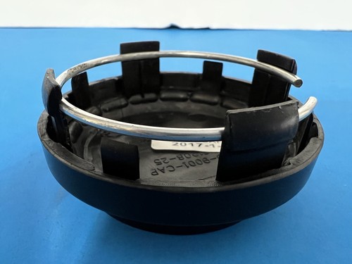 FOCAL CUSTOM WHEELS RIM GENUINE OEM SATIN BLACK CENTER CAP 89-9001-CAP LG1208-25 - Picture 9 of 10