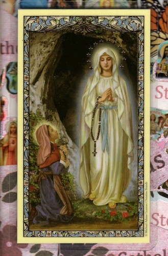 Prayer to St. Saint Bernadette - Laminated Holy Card 800-1129 - Picture 2 of 3