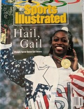 Sports Illustrated 1992 Olympics Gail Devers Sprint Charles Barkley Barcelona
