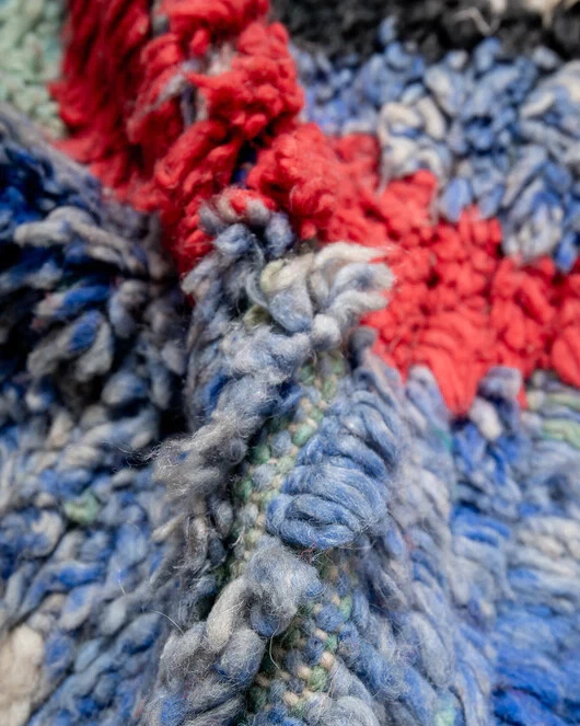 Vintage Berber moroccan Rug - Image 3 of 4