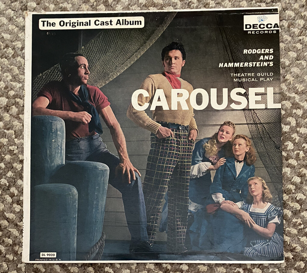 Carousel Original Cast Album Decca DL 9020 (1955) Vintage Vinyl LP