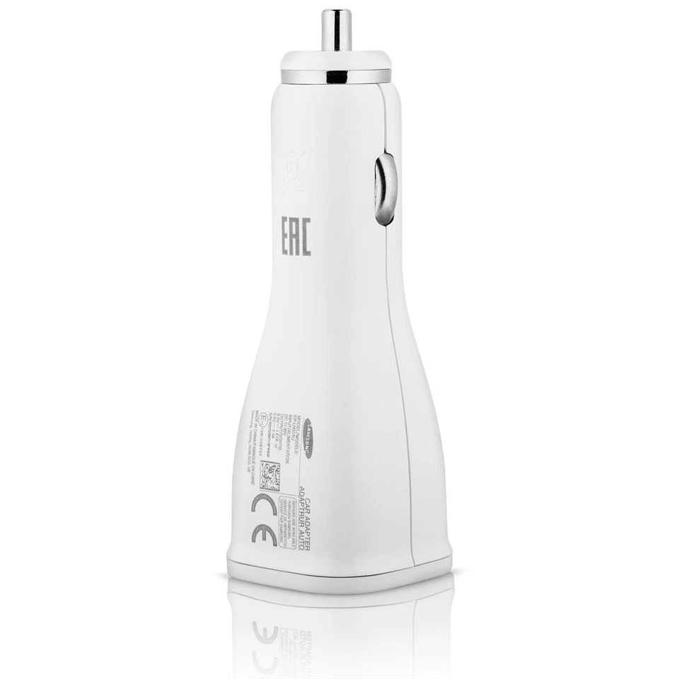 OEM Samsung Adaptive Fast Charge Dual USB Car Charger For Galaxy S8 S9 S10 Note9 - Image 2 of 4