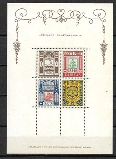 ESTONIA  LOT  1919 to 1941  MINT NH and HR and USED  FVF - Image 3 of 4