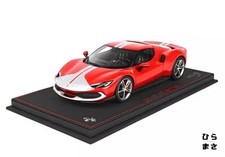 Miniature Car 1/18 Ferrari 296 GTB Assetto Fiorano Red Corsa 322 Without Case