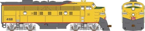 Bowser 24597 HO EMD F9AM reconstruido con línea de rama grande quitanieves Rock Island #4168 | Zustand: New
