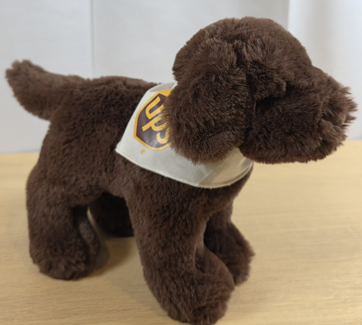 Rare Douglas Chocolate Labrador With UPS Bandana Plush Dog Stuffed Animal Lab