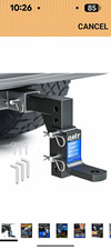 2 5000 Lb Adjustable Reciever Hitch 2 Ball Included 2 5000 Lb Adjustable Reciever Hitch 2 Ball Included