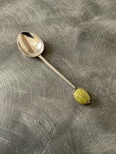 RARE SOLID SILVER ENGLISH HALLMARKED SPOON LIBERTY & CO B’HAM 1924