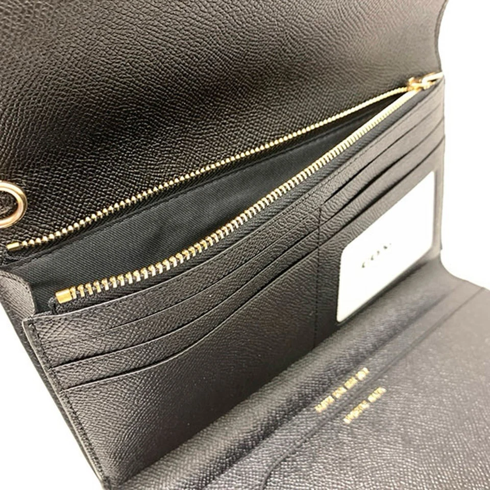 COACH Travel Envelope Wallet Wristlet in Black Leather (IMBLK) ~ C0707 ~ NWT - Image 4 of 4