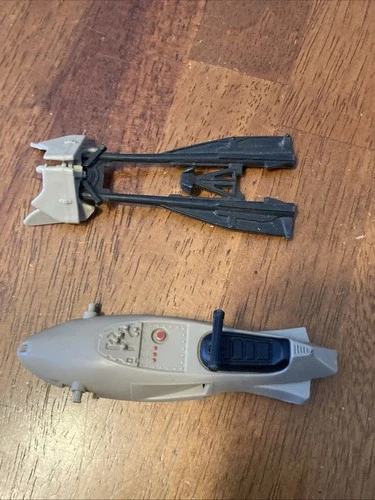 Vintage Star Wars Speeder Bike Front End Forks & Top Parts Kenner 1983 ROTJ