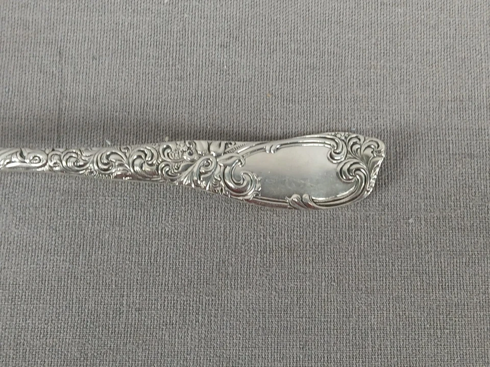 Antigua cuchara de plata esterlina Wallace Ivanhoe patrón Roswell casi nueva Demitasse Foto 2 de 4