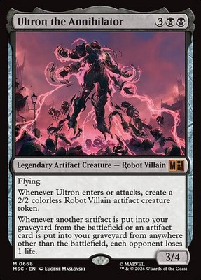 MTG Ultron the Annihilator [MSC] #668 PRESALE