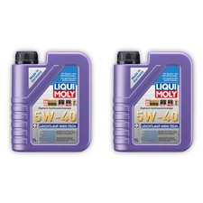 2x Motoröl LIQUI MOLY 3863 Leichtlauf High Tech 5W-40 Motorenöl Motor Öl 1 Liter