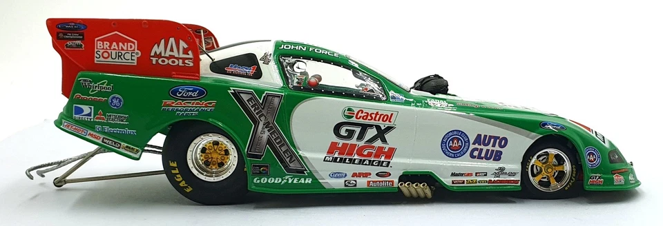 Auto divertido Mustang Motorsports Authentics escala 1/24 AJF7821CSJF - 2007 - Force Foto 3 de 4