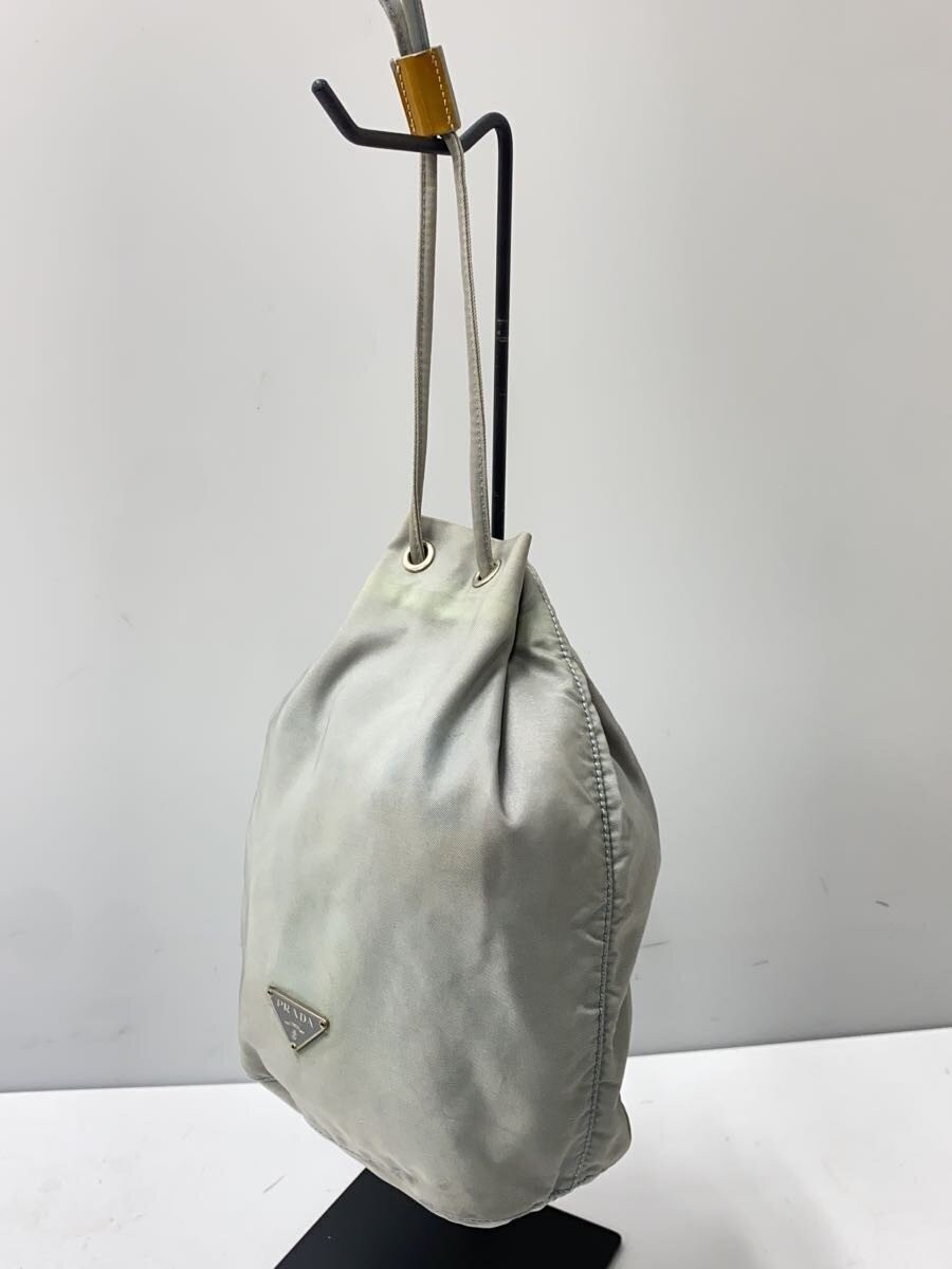PRADA triangular plate drawstring bag pouch nylon… - image 2