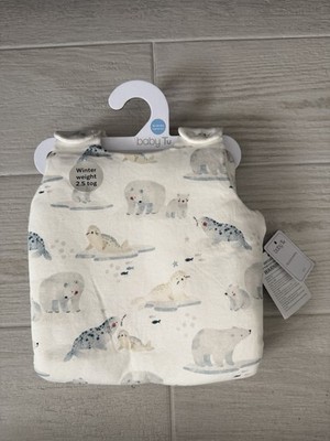 Brandneu mit Etikett TU Baby Creme Arctic 2,5 Tog Schlafsack 18-24 Monate