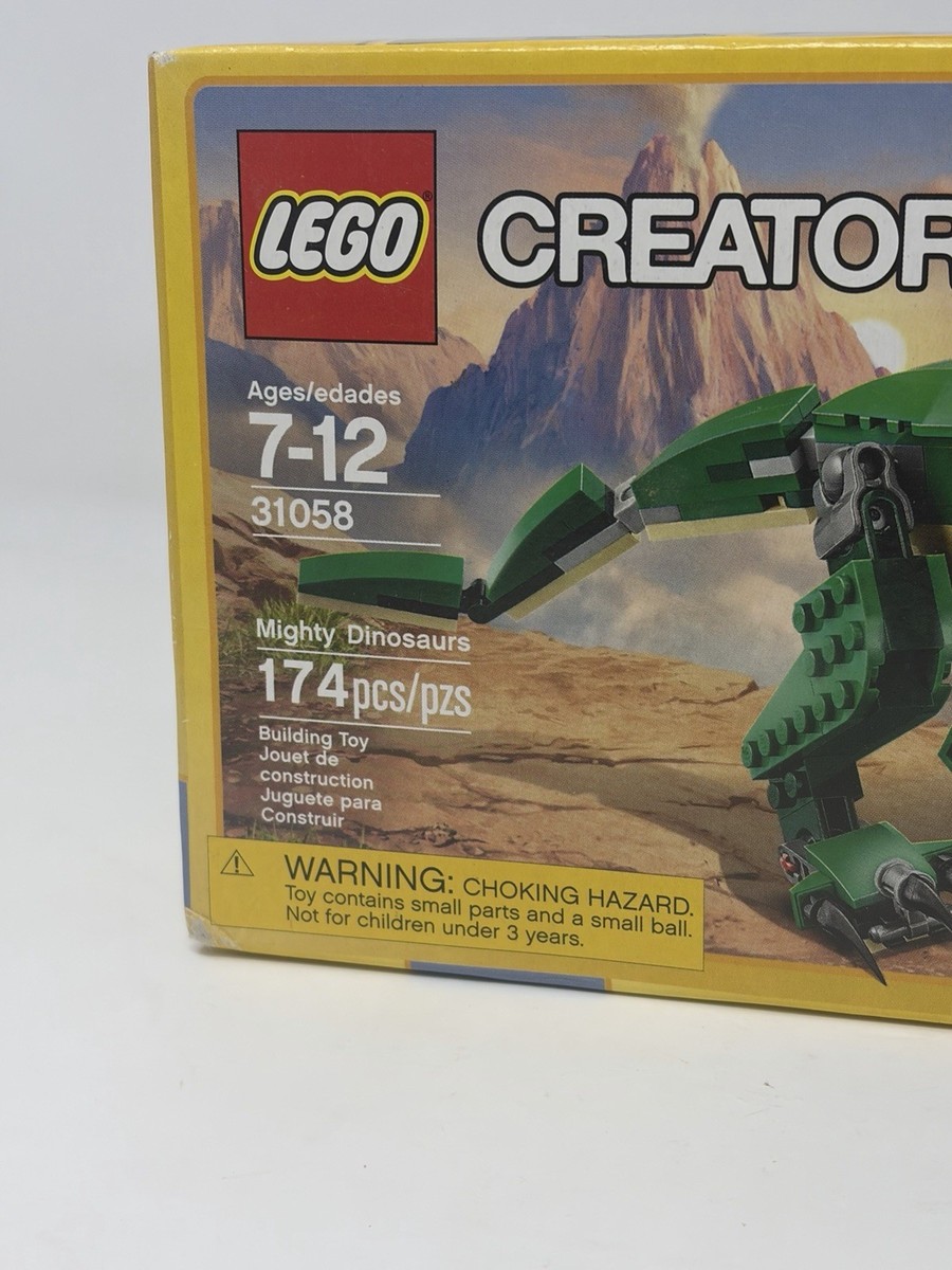 New in Box LEGO Creator 3 In 1 31058 Mighty Dinosaurs | eBay