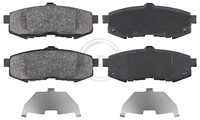 A.B.S. Bremsbelagsatz Scheibenbremse 37569 FüR Mazda MPV LW 2 LW3W