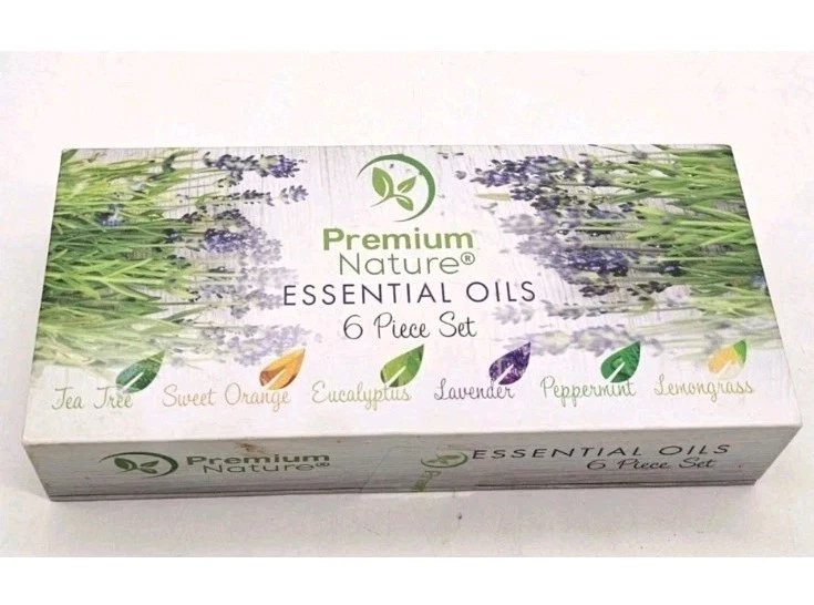 Aceites esenciales Premium Nature 6 piezas eucalipto naranja dulce lavanda árbol de té Foto 2 de 4