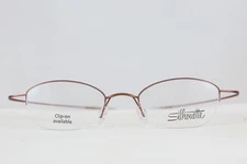 GREAT NEW VINTAGE SILHOUETTE  M6549 TITANIUM EYEGLASSES MADE IN AUSTRIA