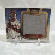 2012 Topps Five Star Jumbo Jersey Relic Gold 3/25 Justin Upton #JJR-JU 