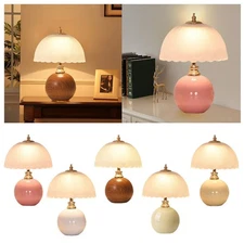 Table Lamp Cute Bedroom Bedside Light for Desktop Restaurant Office