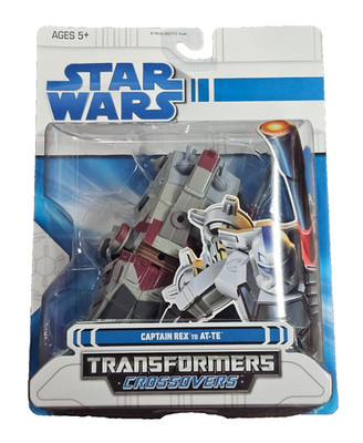 Captain Rex to AT-TE Sealed New Star Wars Crossovers Transformers