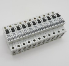 11x Sicherungsautomat ABL SURSUM 1B.16 Leitungsschutzschalter B16 16A 10kA 1p