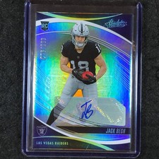 2025 Absolute Football JACK BECH Signature Rookies Auto Spectrum 276/299 #128