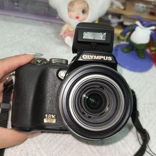 Used Olympus SP-560UZ Black CCD Digital Camera 8MP 1Pc