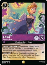 Lorcana Winterspell Anna - Soothing Sister 50/204 Legendary Cold Foil NM/M