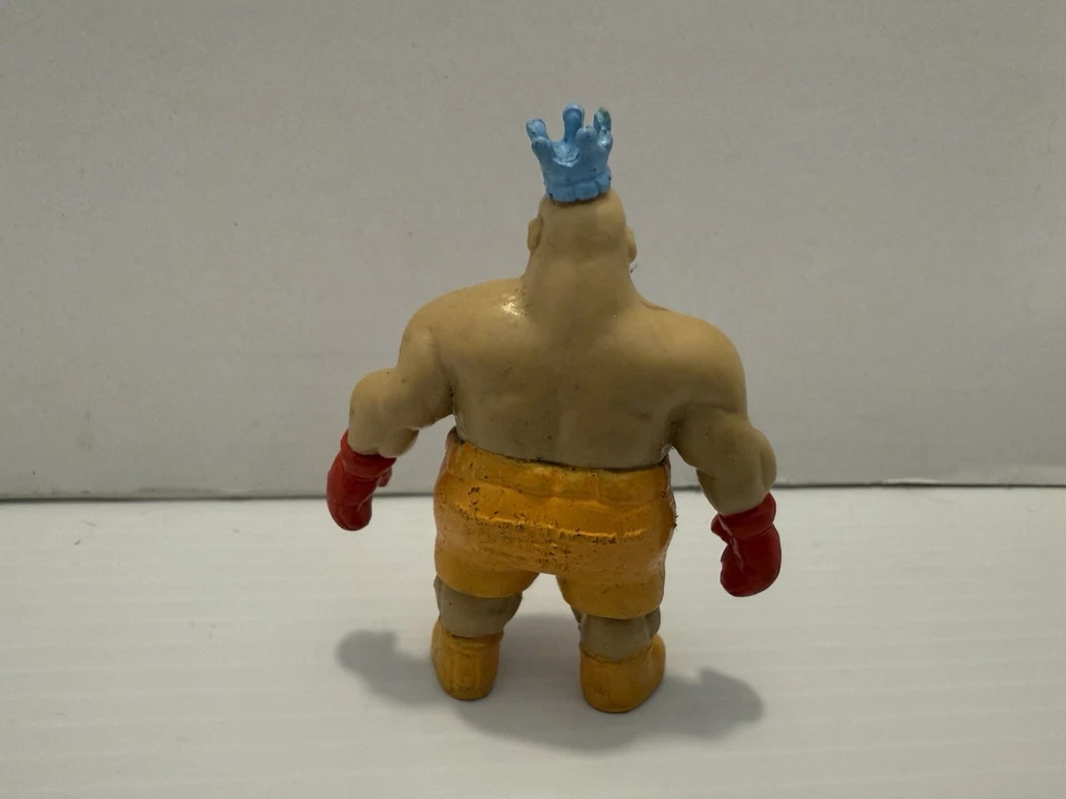 1989 NES Mike Tyson's Punch-Out King Hippo 3" figura de pvc Nintendo Applause juguete Foto 2 de 3