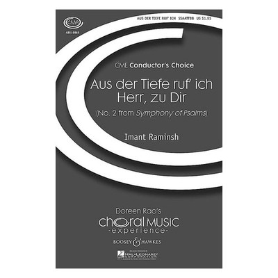 Aus der Tiefe ruf' ich, Herr, zu dir (No. 2 from Symphony of Psalms) SSAATTBB