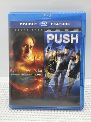 KNOWING (2009) & PUSH (2009) (Blu-ray, 2- Disc Set)
