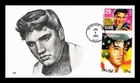 Dr Jim Stamps US 29c Elvis First Day Issue & Palau 29c Elvis GM Cachet Cover