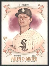 2021 Topps Allen & Ginter #290 Codi Heuer Chicago White Sox TW1905