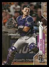 Tony Wolters Colorado Rockies 2020 Topps Camo #387 SN /25