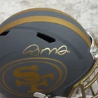 JOE MONTANA SIGNED 49ERS SLATE FULL SIZE REP HELMET FANATICS AUTHENTICATED