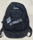 NEW Supreme FW23 3D Logo Backpack Black Box Logo