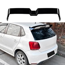 Dachspoiler Schwarz glänz Heckspoiler Spoilerlippe Für VW Polo MK5 6C 6R 2009-17