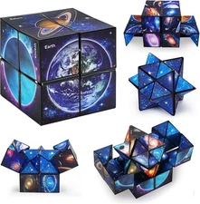 Toys for Boys Age 8-12 Gifts for 9 10 11 12 Year Old Boy Girls, Infinity Cube Fi