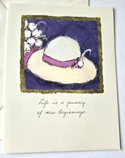 Greeting Card Blank Current Inc Flavia Life is a Journey of New Beginnings