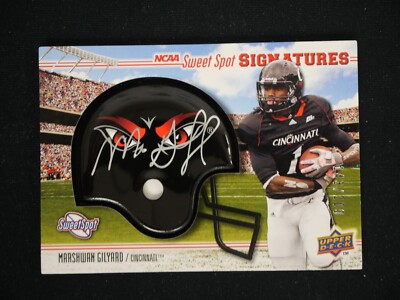 2010 Sweet Spot Rookie Signatures Variations AUTO #155A Mardy Gilyard /200