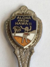 Vintage Souvenir Spoon US Collectible Aloha From Hawaii