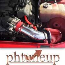 Red Air Intake Kit Fit 11-18 Dodge Charger Challenger Chrysler 300 6.4l